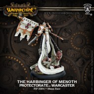 the harbinger of menoth protectorate warcaster